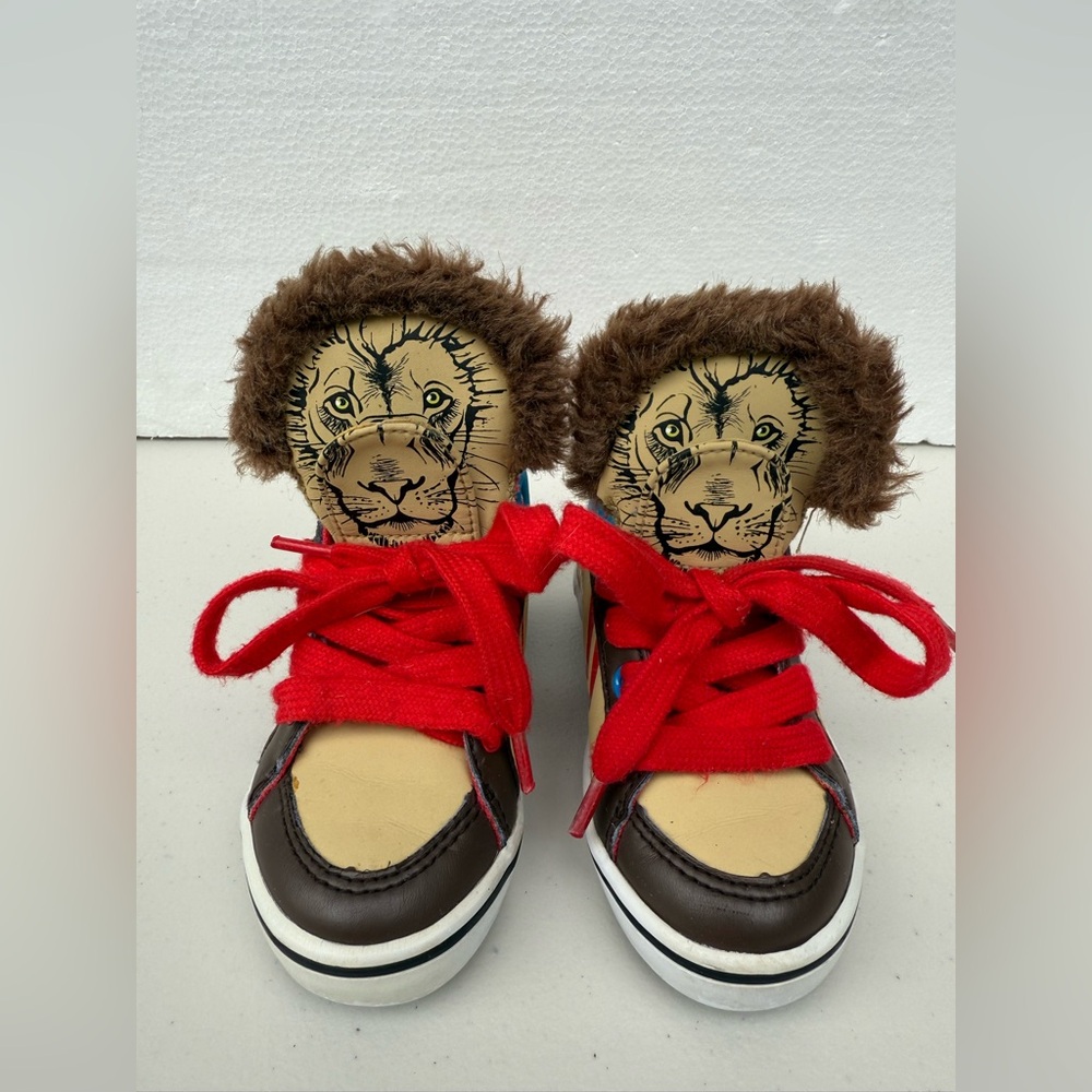 Feiyue Delta Mid Lion Toddler Shoes 7